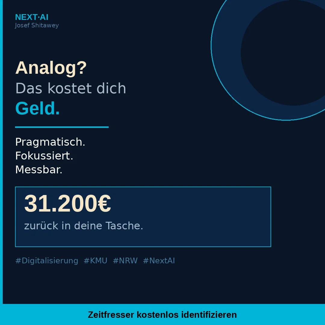 YouTube Short: KI & Digitalisierung – Josef Shitawey